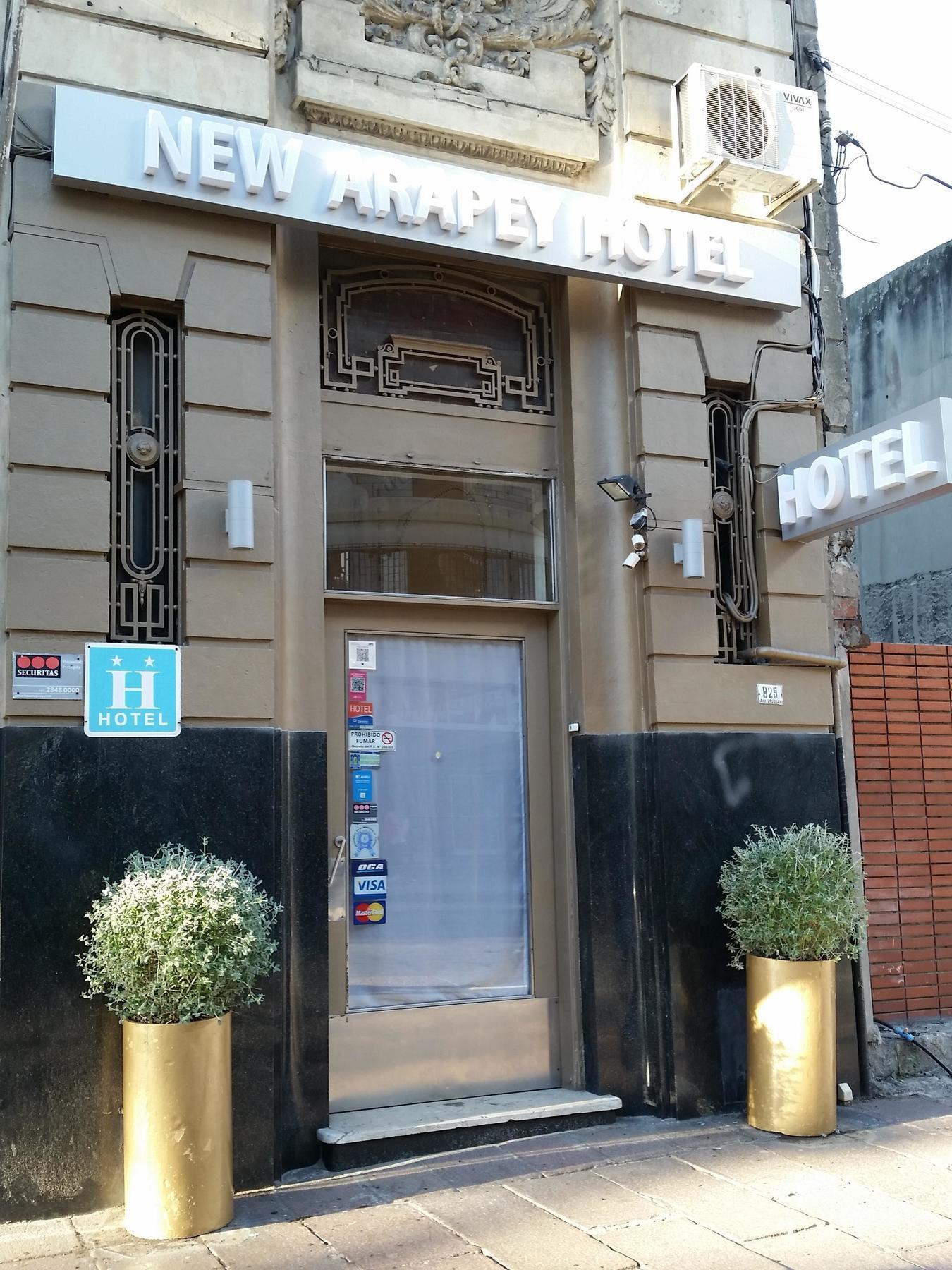 New Arapey Hotel Montevideo Exterior foto